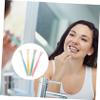 Beaupretty 8pcs Micro-Nano Toothbrush Manual Oral Care Toothbrush for Travel Multipack Bristles Cleaning Tool for Adults and Boys and Girls Random Style view 4