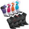 Meng Jiaran 8 Pairs Compression Socks for Men Women, Plantar Fasciitis Socks Ankle Compression Socsk for Ankle Support Pain Relief, Flying, Running view 1