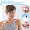 8Pcs Tooth Stain Eraser, End-Tuft Tapered Toothbrush, 4 Colours Whitening Cleaning Oral Eraser, Teeth Polishing Cleaning Kit with 1 Pack Flossing Stick for Removing Plaque & Stain view 3