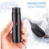 Mini Electric Shaver Men Portable Shaver USB Rechargeable Razor Wet & Dry Use Rotary Electric Shaver for Travel Black view 3