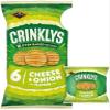 FreshCart Basics Jacob's Crinklys Cheese & Onion Snacks Biscuits, 6 Pack, 138G, 4 Pack, Vegetarian, Oven Baked, Premium Quality view 1