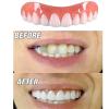 Flipped Warmth 2 Pairs Temporary Dentures Fake Teeth Whitening False Teeth Top And Bottom, Cosmetic Teeth Upper And Lower Snap on Veneers Teeth for Men Women Adult view 4