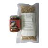 Mild Spicy Nasi Lemak Bundle: One Bottle Nyonya Nasi Lemak Sambal, 240G Each, Halal and 1 packet Grade 5A Sabah's Blue-Eyed Dried Anchovy 200G Each, Halal view 1