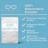 100% Resveratrol Powder for Health & Longevity, Antioxidant, Anti-Inflammatory, Joint Relief, Blood Pressure & Sugar Control, Metabolism Boost, Memory Support (50g) view 2