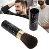 Soft Brush Haircut Face Neck Cleaning Duster Sweeper Hairdresser Styling Salon Makeup Tool, Long Handle Design, ABS Material, HandPolished, Hair Cap, Easy to Clean Broken Hair, view 2