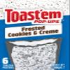 Toast'em Pop-Ups Frosted Cookies & Crme 288g x 3 Packs | 6 Toaster Pastries per Box | Toaster Pastries | American | Similar to Pop Tarts view 4
