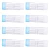 12pcs Contact Lens Case Transparent Portable ABS Contact Lens Box Daily Use Travel Outdoor Teenagers, Default view 1