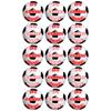 15 x It's Coming Home Football Mix Edible Wafer or Icing Cupcake Topper Fun Sports Party Cake Decorations Perfect For Brownies Cookies Muffins & More! (Edible Wafer Card) view 1