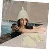 FOYTOKI Men Sauna Accessories Kit Sauna Hat Felt Gloves Bath Mat Slipper Storage Bag Comfortable Spa view 2