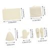 FOYTOKI Men Sauna Accessories Kit Sauna Hat Felt Gloves Bath Mat Slipper Storage Bag Comfortable Spa view 3