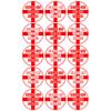 15 x Come On Three Lions Flag Mix Edible Wafer or Icing Cupcake Topper Fun Football Party Cake Decorations Perfect For Brownies Cookies Muffins & More! (Premium Icing Sheet) view 1