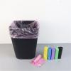 Bin Bags,Pedal Bin Liners,Bin Bags Small Plastic Bin Liners Clear Garbage Bags Wastebasket Toilet Pedal Bin Liners Wastebasket Bags Small Garbage Bags For Office Kitchen Bedroom Waste (01-Purple) view 4
