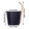 Dry Sauna Bucket - Bath Water Container for Indoor Sauna 7L Sauna Bucket Kit Aluminum Barrel Dry Sauna Heat Resistant Sauna Must Have for Bathroom Home view 4