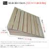 Wooden Threshold Ramps for Doorways, Pets/Kids/Elderly/Disabled Entryway Ramp Wheelchair Ramp 3/4/5/6 Inch Rise, Non Slip Curb Ramp (Size : 30.83010cm) view 2