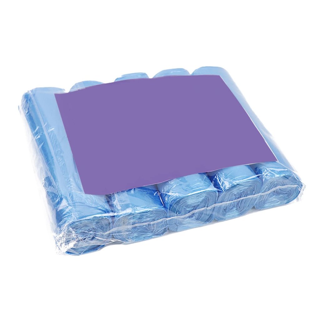 Bin Bags,Pedal Bin Liners,Bin Bags Small Plastic Bin Liners Clear Garbage Bags Wastebasket Toilet Pedal Bin Liners Wastebasket Bags Small Garbage Bags For Office Kitchen Bedroom Waste (01-Blue)