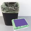 Bin Bags,Pedal Bin Liners,Bin Bags Small Plastic Bin Liners Clear Garbage Bags Wastebasket Toilet Pedal Bin Liners Wastebasket Bags Small Garbage Bags For Office Kitchen Bedroom Waste (01-Green) view 3
