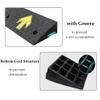 1.5in - 5.9in Rise Threshold Ramp for Wheelchair,Extra Long 100cm Driveway Curb Ramps,Anti-skid and Wear-resistant Rubber Plastic,Load 6000lbs view 3