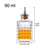 Lipfer Bitters Bottle Vintage Dasher Bottle Cocktail Mixing Glass Bottles for Home and Bar Restaurant House Kitchen, view 4