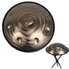 10 Notes 432Hz/440Hz Handpan Drum Steel Hand Drum D-Moll mit weichem Handpan-Etui, robustem Stnder, Schlgeln und staubfreiem Tuch (Gre: 440 Hz) view 1