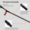 1Pcs Adult Forearm Crutch, Aluminum Alloy Folding Lightweight Crutch, Ergonomic Cane, for Elderly, Disabled and Physically Impaired, Applicable Height Lucky Star view 3