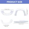 Care Spring Instant Veneers Dentures, 2 Pcs Top & Bottom Set, Clip-On False Teeth, Temporary Tooth Replacement, Nature & Comfortable, Size Adjustable, 1 Count view 2