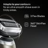 Braun Series 7 Electric Shaver for Men, Wet & Dry Shave, Waterproof Foil Shaver with Beard Trimmer & Body Groomer plus Clean & Charge SmartCare Center, Engineered in Germany, Gold, 72-C7650cc view 2