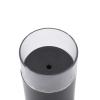 YUJIEE 60ml Diffusers for Essential Oils USB Fine Mist 3D Flame Candle Light Essential Oil Diffuser Aromatherapy Diffuser Humidifier for Bedroom Living Room Car Office (White)(Black) view 3