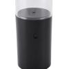 YUJIEE 60ml Diffusers for Essential Oils USB Fine Mist 3D Flame Candle Light Essential Oil Diffuser Aromatherapy Diffuser Humidifier for Bedroom Living Room Car Office (White)(Black) view 4