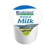 Lakeland UHT Whole Full Fat Milk Pot 12ml Pack of 50 Long Shelf Life Catering Hospitality Office Disposable Dairy Drink Mix Sachets with Welari Thank You Card | (50pack) (600ml) view 1