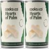 Cooks & Co Hearts of Palm 400g (Pack of 2) - Tender & Versatile Gourmet Vegetables for Salads, Stir-Fries, and Appetisers view 1