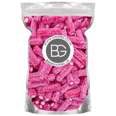 BG Pick & Mix Sweets Candy Pick n Mix Choose Your Sweetie Pouch 800g (- Fizzy Mini Strawberry Cables)