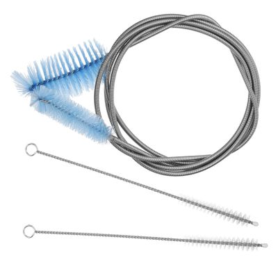 GLSTOY 3pcs Cleaning Brush Set Flexible Drain Brush for Bottle Cleaning Sink Drain Cleaner Long Cleaner for Pipe and Aquarium Filter