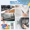 6Pcs Hard Bristle Crevice Cleaning Brush-Thin Gap Cleaning Brush, Small Cleaning Brush, Grout Brush, Kitchen Brush, Cleaning Tools for Toilet, Bathroom, Home, Bathtub, Sink, Household, Window view 3