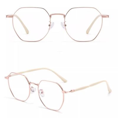 KPEGAXS Computer Readers 2.0 Progressive Multifocus Reading Glasses Women Driving glasses Stylish Readers Metal Frame(+2.5)