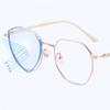 KPEGAXS Computer Readers 2.0 Progressive Multifocus Reading Glasses Women Driving glasses Stylish Readers Metal Frame(+2.5) view 4