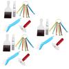 ABOOFAN 3 Sets Air Conditioner Fin Brushes Comb Vents Radiator Fin Comb Cleaning Tools for Straightening Brush Use in Home Maintenance view 1