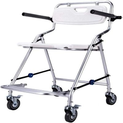 XCSCUK Shower Chair, Portable Shower Stool for The Elderly, Multifunctional Toilet Chair, Foldable, Suitable for Home and Nursing Home