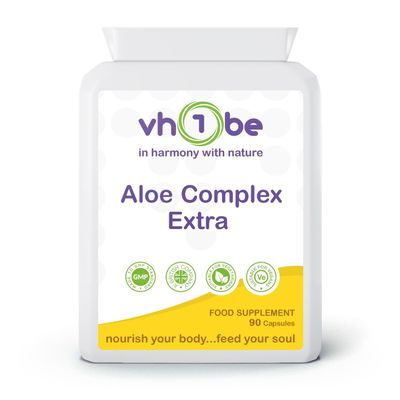 Aloe Colon Complex  Gentle Colon Cleanse & Digestive Detox  Herbal Blend with Ginger & Aloe Vera  60 Capsules