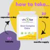 Aloe Colon Complex  Gentle Colon Cleanse & Digestive Detox  Herbal Blend with Ginger & Aloe Vera  60 Capsules view 3