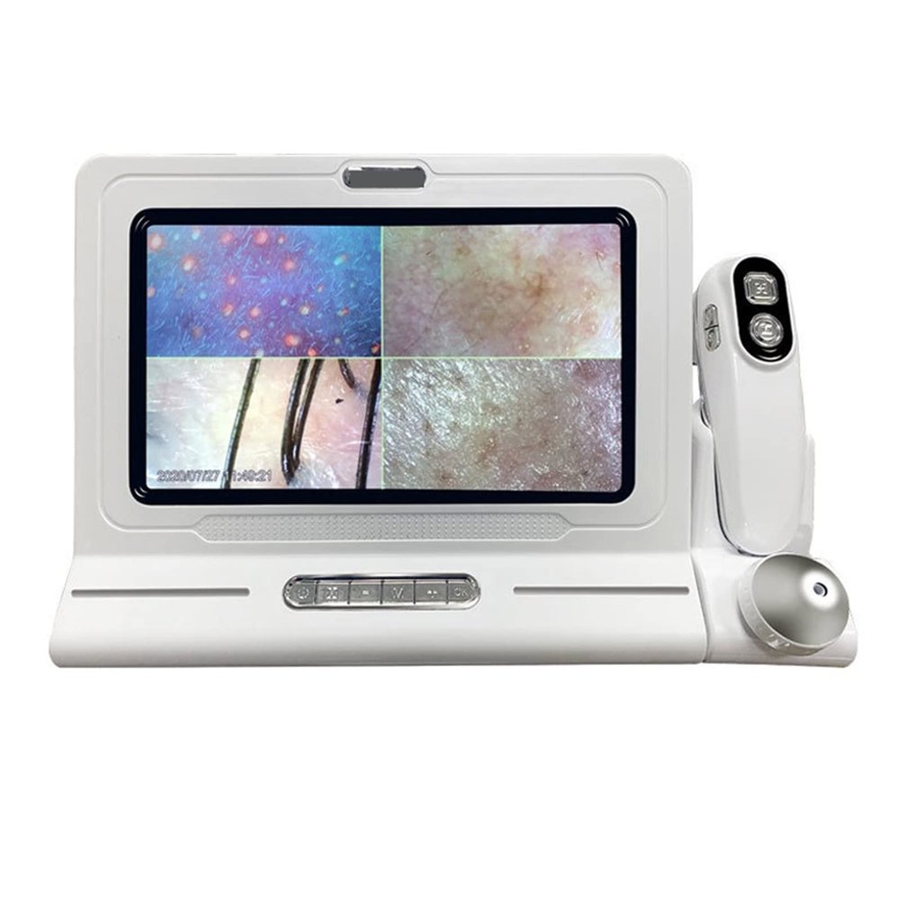 11 inch UV Skin Analyzer Professional Scalp Detector Hair Follicles Oil Moisture Tester Facial Skin Hair Analyzer Beauty Appliance