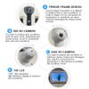 7 Inch Skin Diagnosis Hair Analyzer, Scalp Hair Follicles Detector with Dual Probes 200x 50x, High-definition Lens with 2 Million Pixels for Imaging, for Beauty Salon, Hair Salon view 2