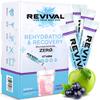 Revival Zero Rehydration Electrolytes Powder - Sugar Free Hydration Sachet Drink with Vitamins C, B1, B3, B5, B12-28 Pack Apple & Blackcurrant view 1