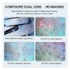 11inch UV Skin Analyzer Machine Professional Scalp Detector Hair Follicles Oil Moisture Tester Facial Skin Hair Analyser Machine Beauty Equipment (Color : 200X Lens, Size : 1) (50x Lens 1) view 3