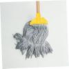 minkissy Mop Handle Mop Holder Plastic Detachable Large Size for Floor Cleaning Fixing (Yellow) view 3