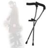 HIARAN Folding Crutches, Ergonomic Underarm Crutch, Youth/Adult/Tall Adult Aluminum Crutches, for Adults and Children with Heights 145-180cm decorate Lucky Star view 1