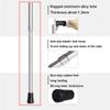 1 Pair of Forearm Crutches Height Adjustable 82-97cm,Multifunction Crutches for Adults Ergonomic Handles Lightweight Aluminum Alloy decorate Lucky Star view 3
