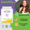 Zinc 15mg - High Absorption Zinc Citrate for Immune Support, Healthy Hair, Skin & Nails, Antioxidant Protection - 120 Vegan Tablets, Gluten-Free & Non-GMO by vh1be view 2