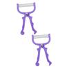 Didiseaon 2pcs Manual Hair Epilator for Facial Hair Removal Beauty Salon Tool Easy to Use Random Color view 1