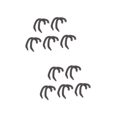 2sets Infant Ear Corrector Protruding Ear Support Auricle Valgus Corrector Reusable Natural Appearance Clip 5pairs*2