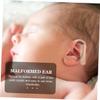 2sets Infant Ear Corrector Protruding Ear Support Auricle Valgus Corrector Reusable Natural Appearance Clip 5pairs*2 view 4